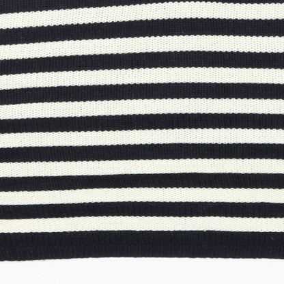 Topshop Womens Blue Striped  Pullover Jumper Size 8