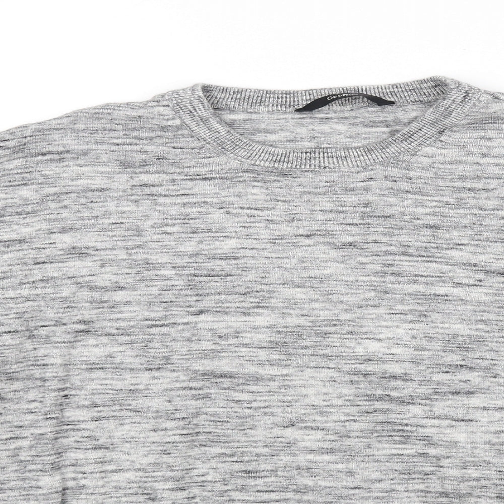 George Womens Grey   Pullover Jumper Size M