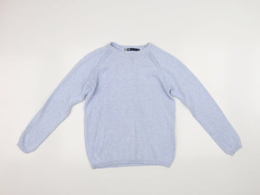 ble Womens Blue   Pullover Jumper Size M