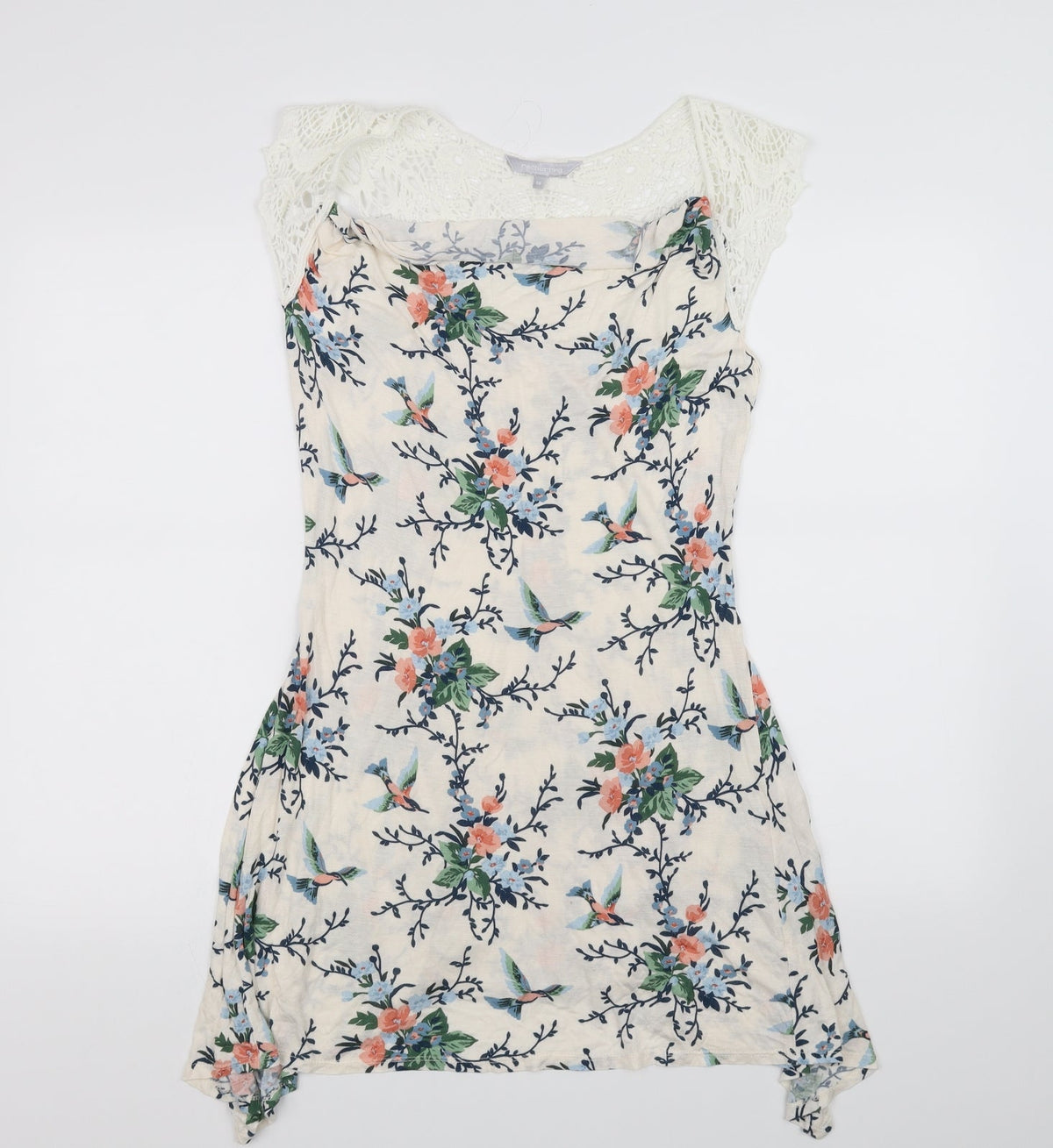 Additional front view of Red Herring women’s white fit & flare, size M