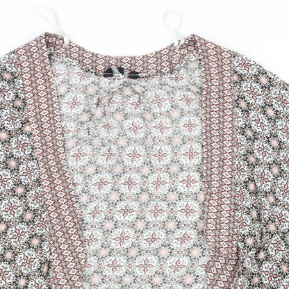 New Look Womens White   Cardigan Jumper Size 10