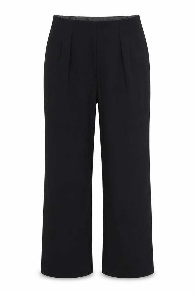 Womens UK Size 10 F&F Regular Fit  Black Trousers