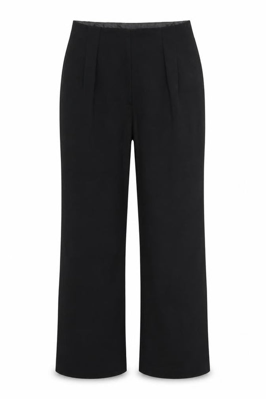 Womens UK Size 10 F&F Regular Fit  Black Trousers