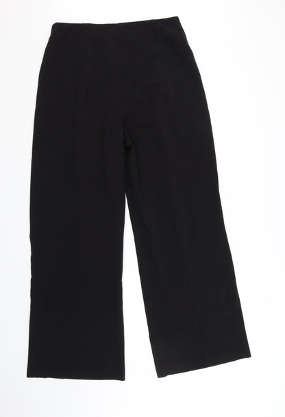 Womens UK Size 10 F&F Regular Fit  Black Trousers