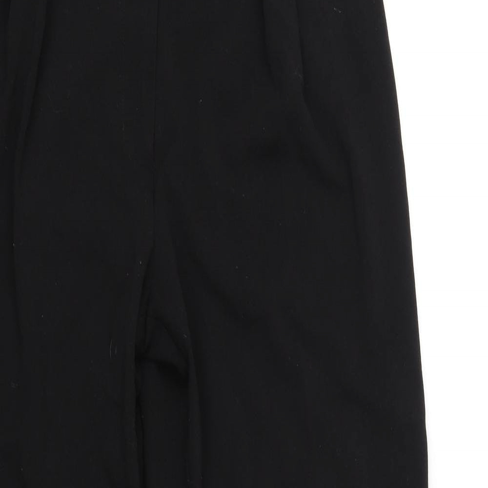 Womens UK Size 10 F&F Regular Fit  Black Trousers