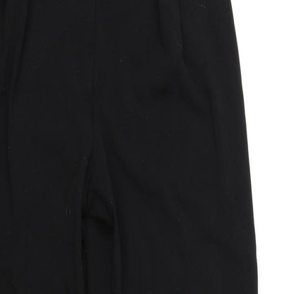 Womens UK Size 10 F&F Regular Fit  Black Trousers