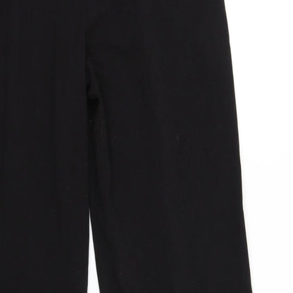 Womens UK Size 10 F&F Regular Fit  Black Trousers