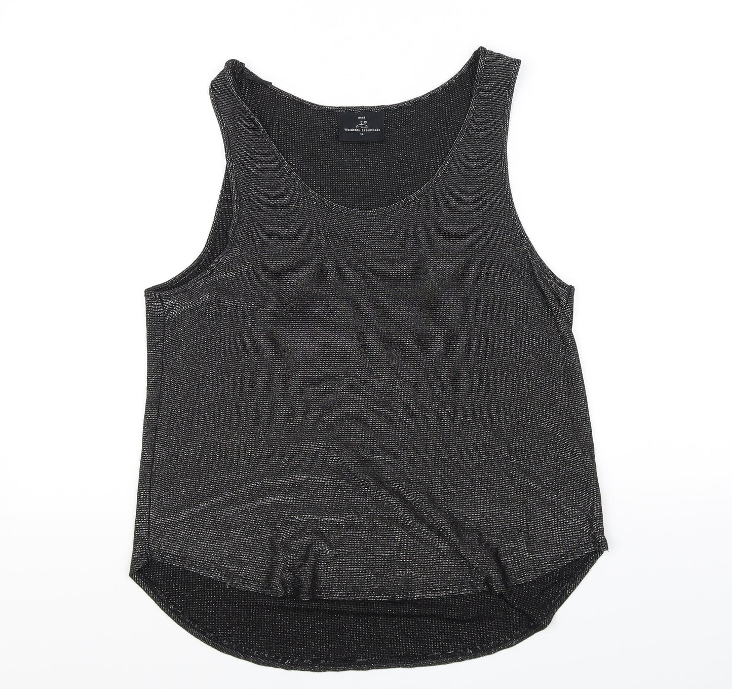 Womens UK Size 14 NEXT Grey Basic Tank