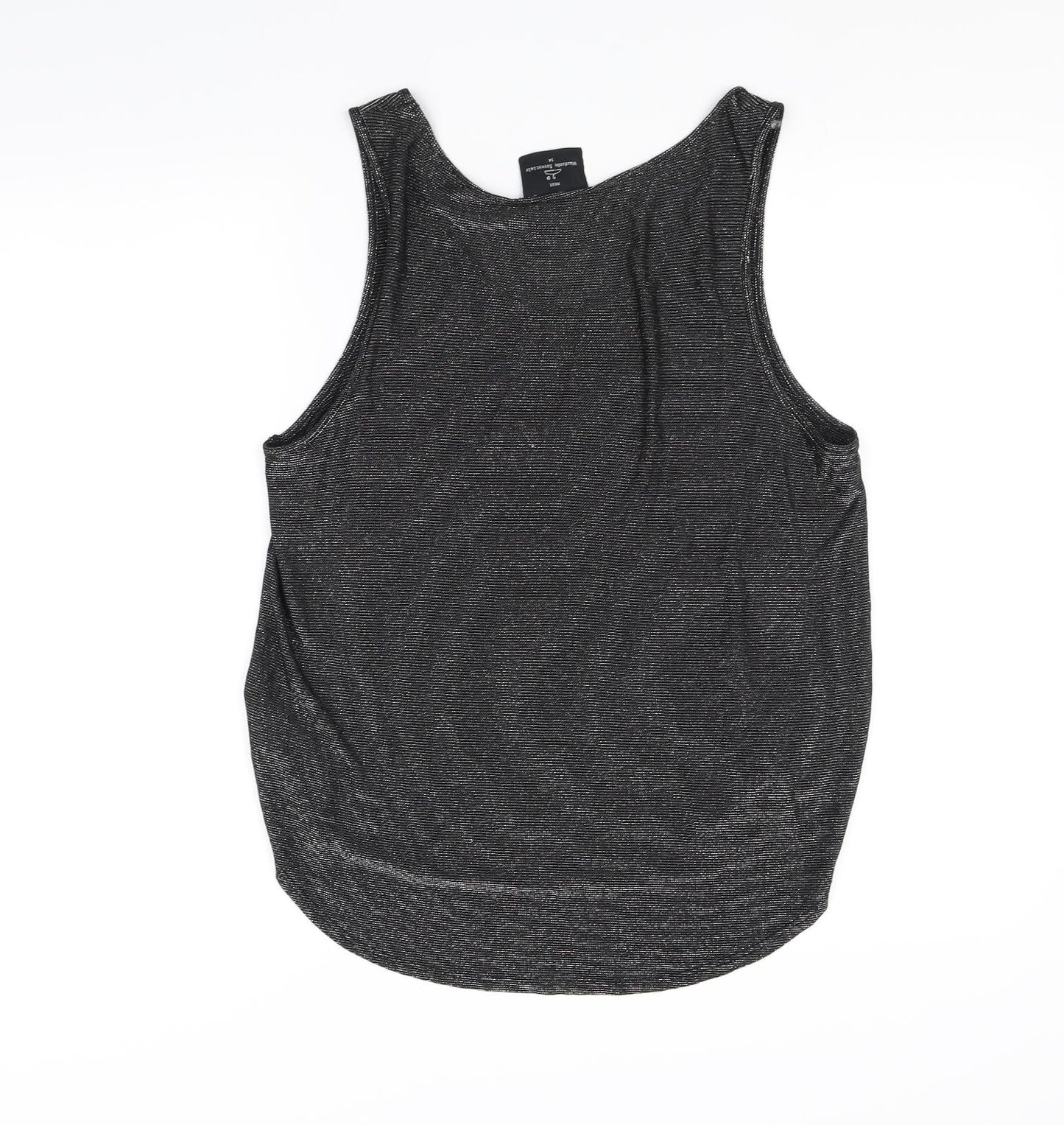 Womens UK Size 14 NEXT Grey Basic Tank