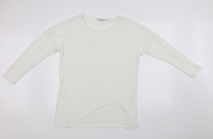 NEXT Womens White   Pullover Jumper Size 16