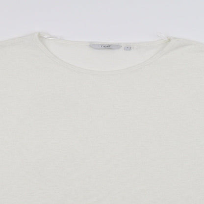 NEXT Womens White   Pullover Jumper Size 16