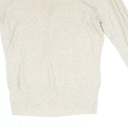 Dorothy Perkins Womens Beige   Pullover Jumper Size 14