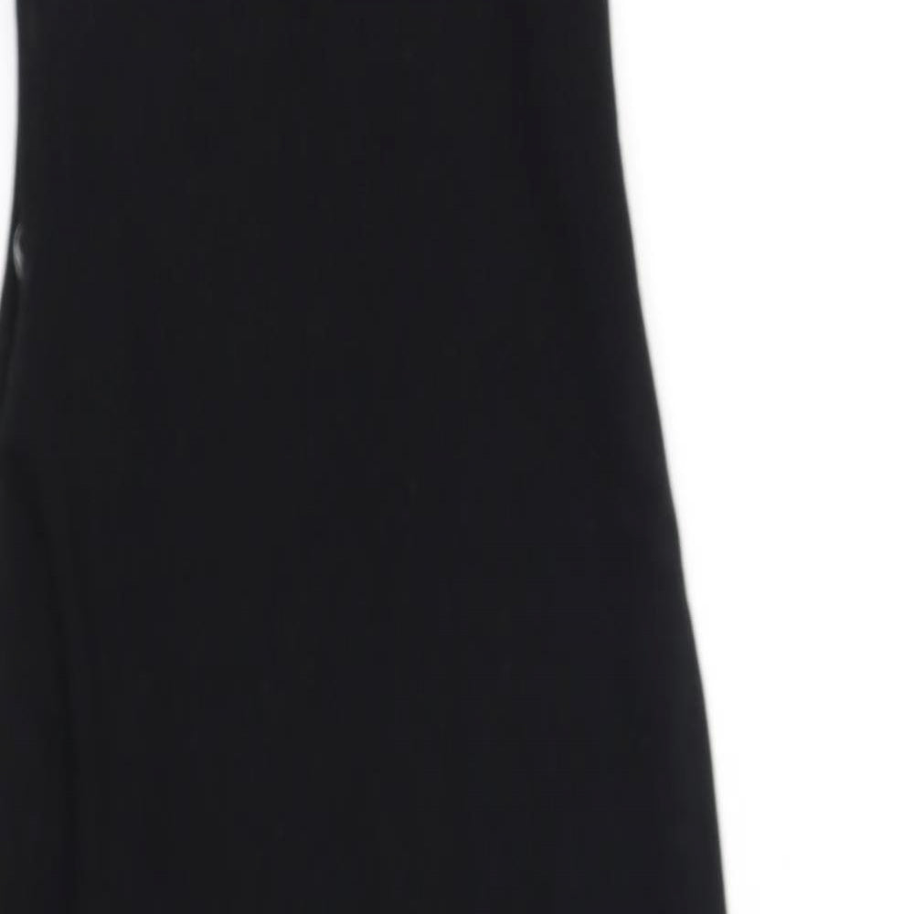 Boohoo Womens Black   Fit & Flare  Size 8