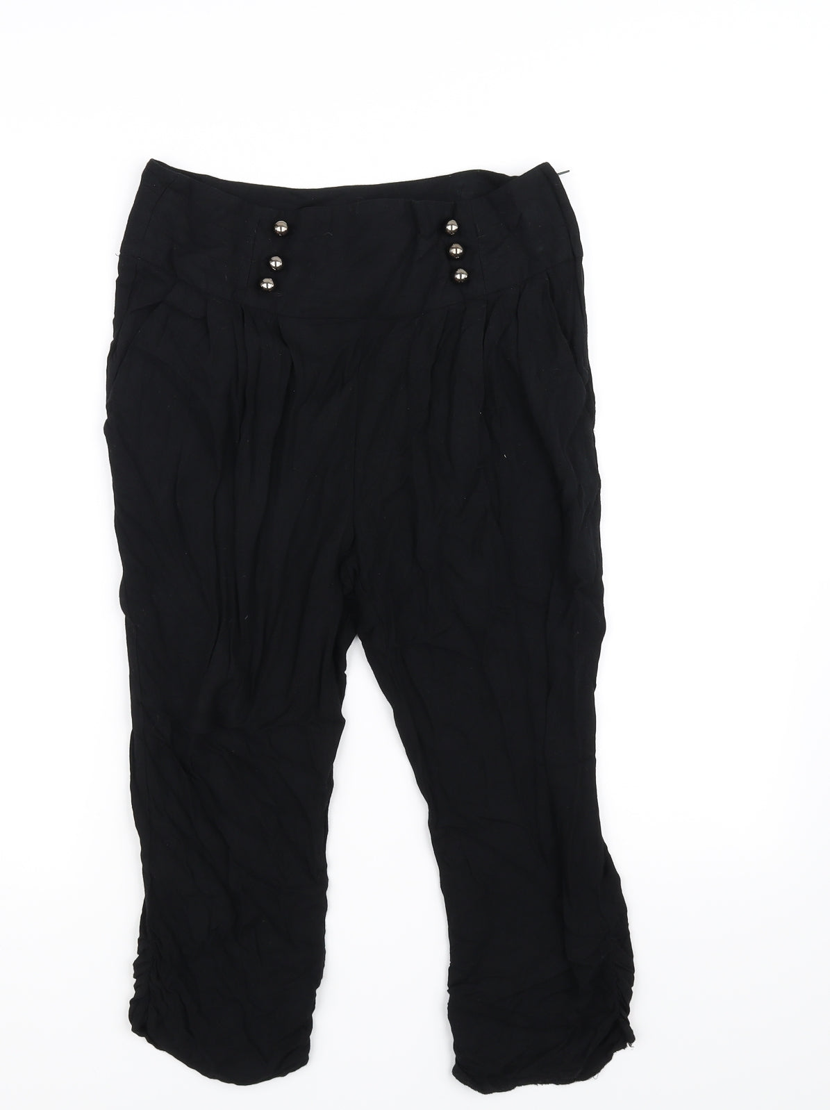 New Look Womens Black   Jegging Trousers Size 10 L25 in