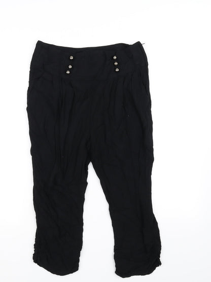 New Look Womens Black   Jegging Trousers Size 10 L25 in