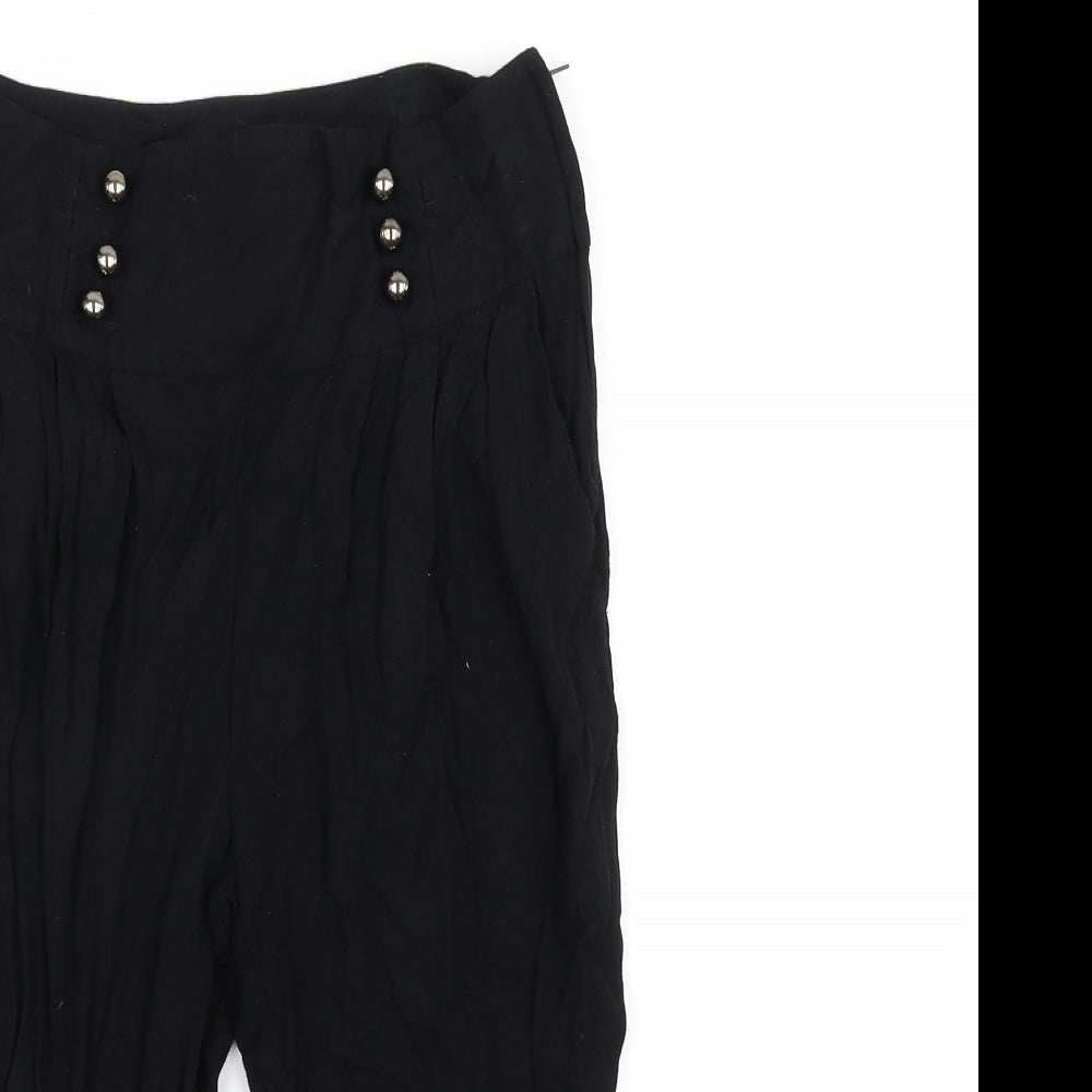 New Look Womens Black   Jegging Trousers Size 10 L25 in