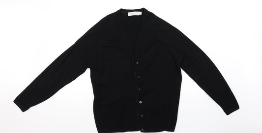 Holmewood  Womens Black   Cardigan Jumper Size M