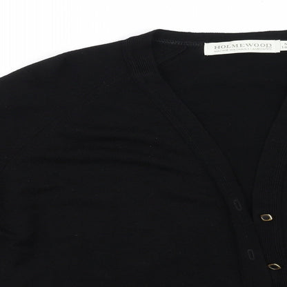 Holmewood  Womens Black   Cardigan Jumper Size M