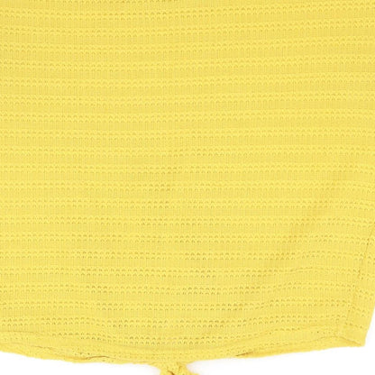 New Look Womens Yellow   Vest Jumper Size L