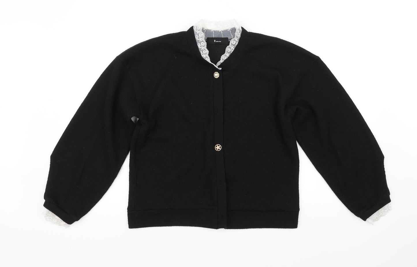 8 online shop Womens Black   Cardigan Jumper Size S