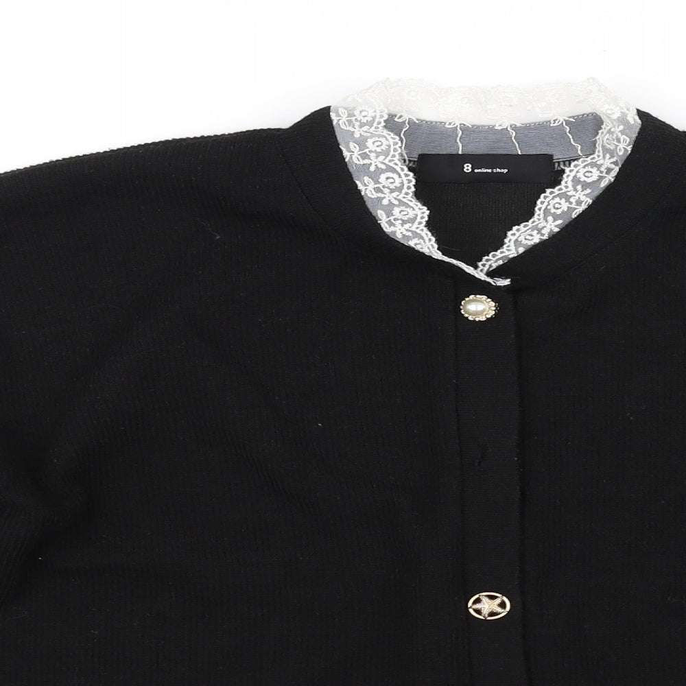 8 online shop Womens Black   Cardigan Jumper Size S