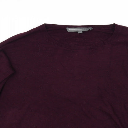 French Connection Mens Purple   Pullover Jumper Size S