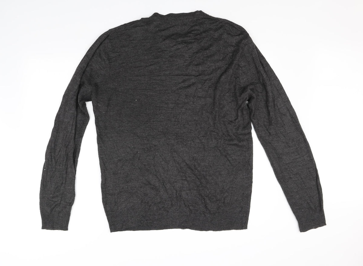 Tu Womens Grey   Pullover Jumper Size M