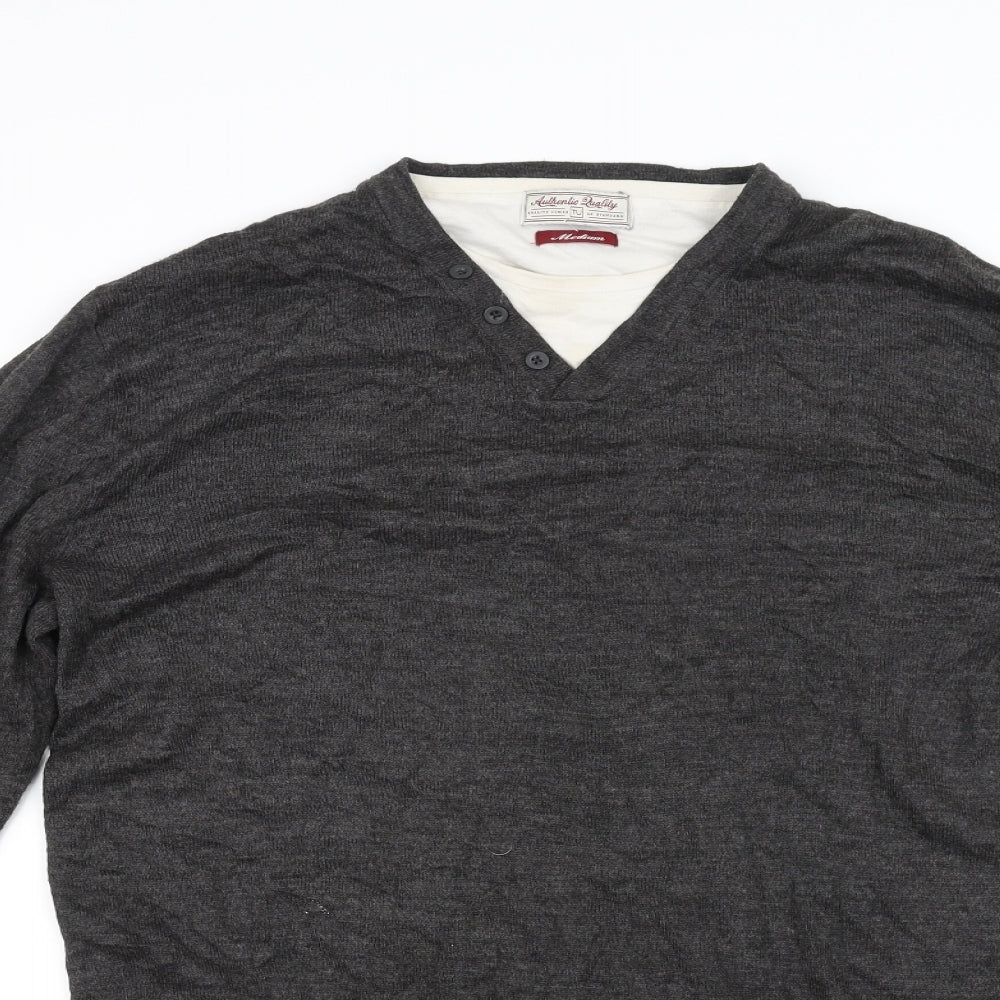 Tu Womens Grey   Pullover Jumper Size M