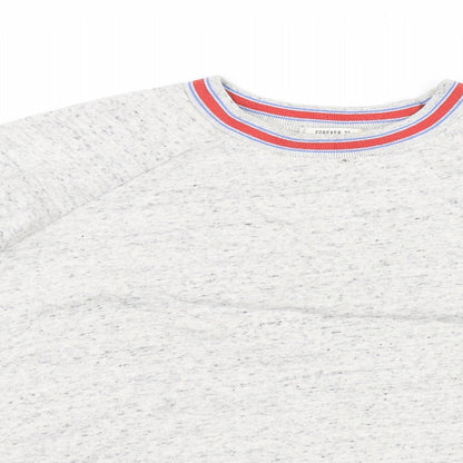 FOREVER 21 Womens Grey   Pullover Jumper Size M