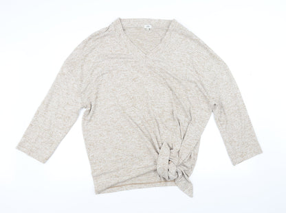 River Island Womens Beige   Pullover Jumper Size M