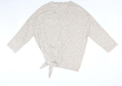 River Island Womens Beige   Pullover Jumper Size M