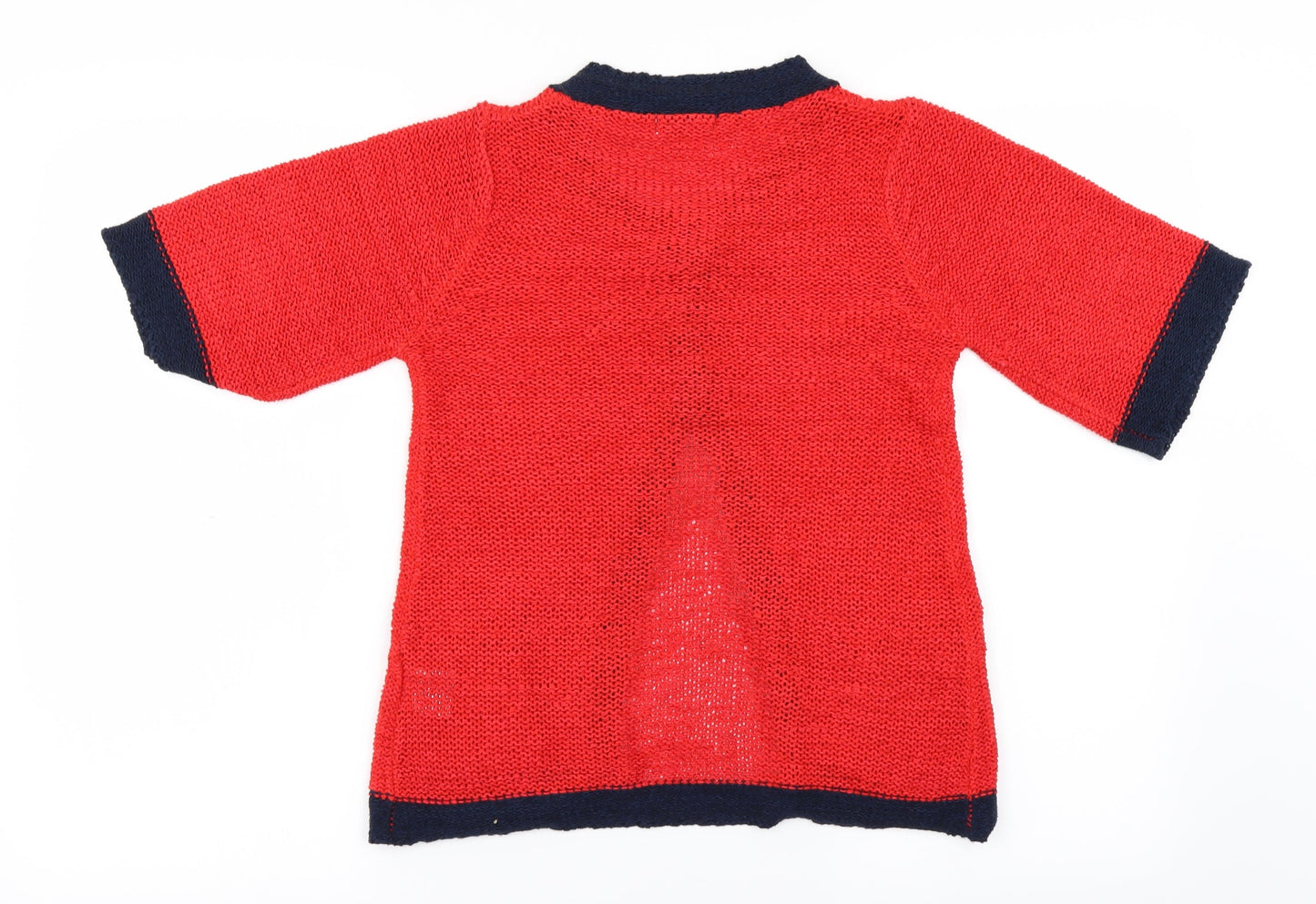 Long Island Womens Red   Cardigan Jumper Size S