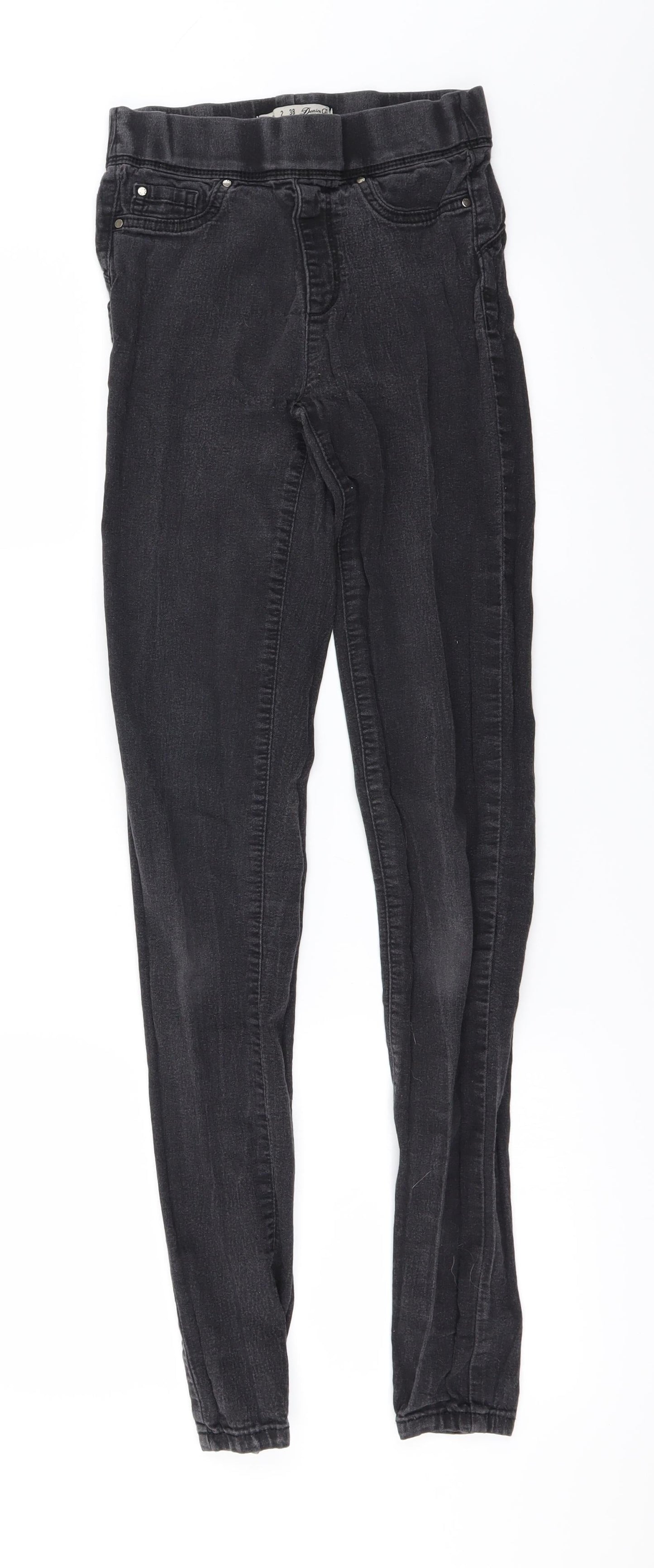 denim co Womens Black   Straight Jeans Size 6 L27 in