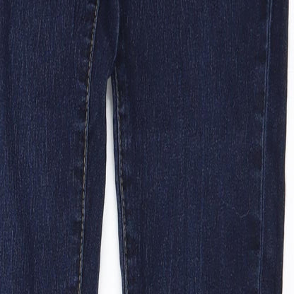 denim co Womens Blue   Straight Jeans Size 8 L30 in
