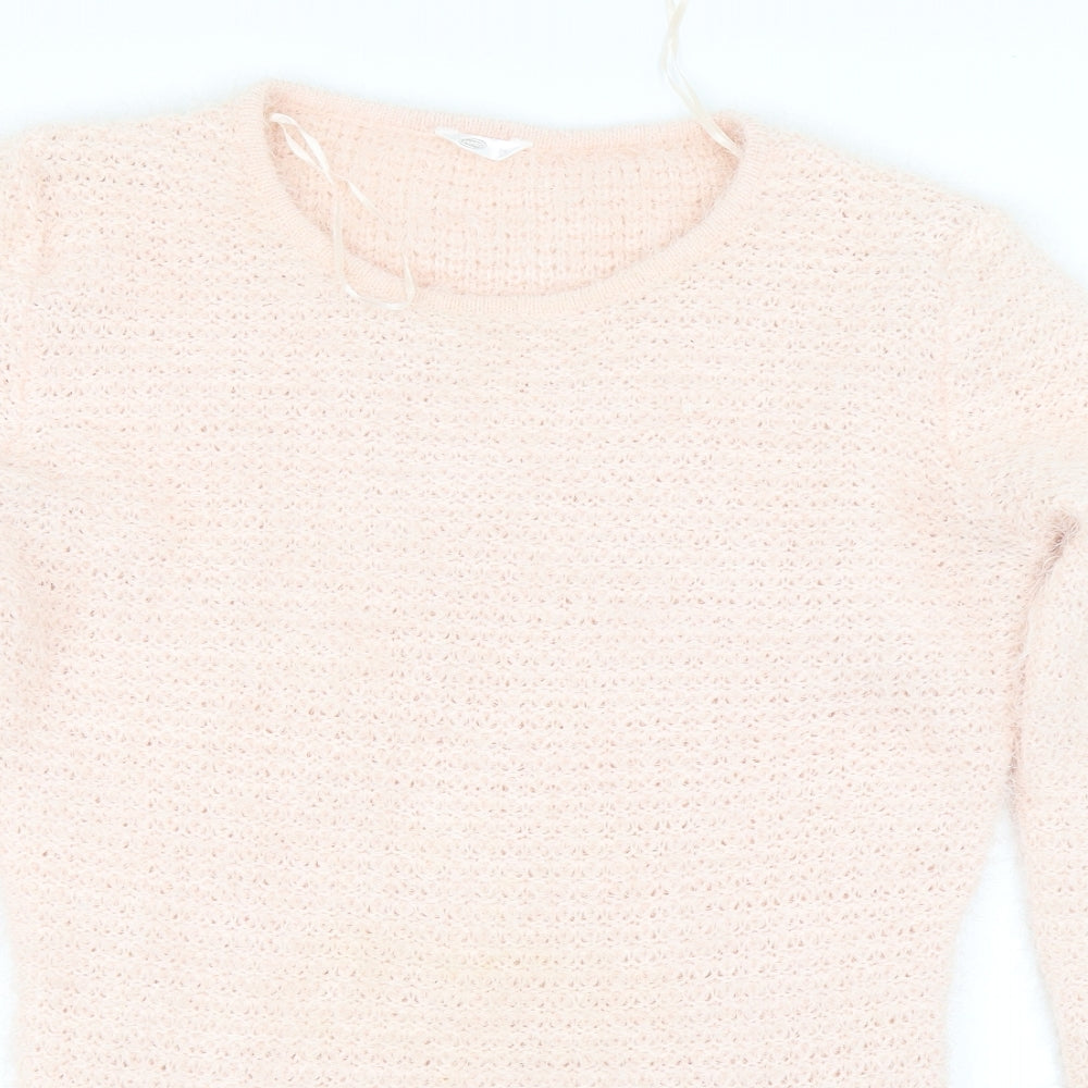 Pep&Co Womens Pink   Pullover Jumper Size M