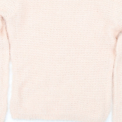 Pep&Co Womens Pink   Pullover Jumper Size M