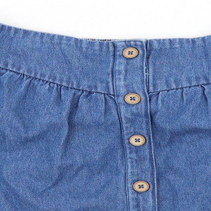 TU Girls Blue   A-Line Skirt Size 10 Years