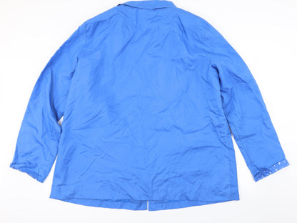 Womens UK Size 22 Anne De Lancay Blue Jacket