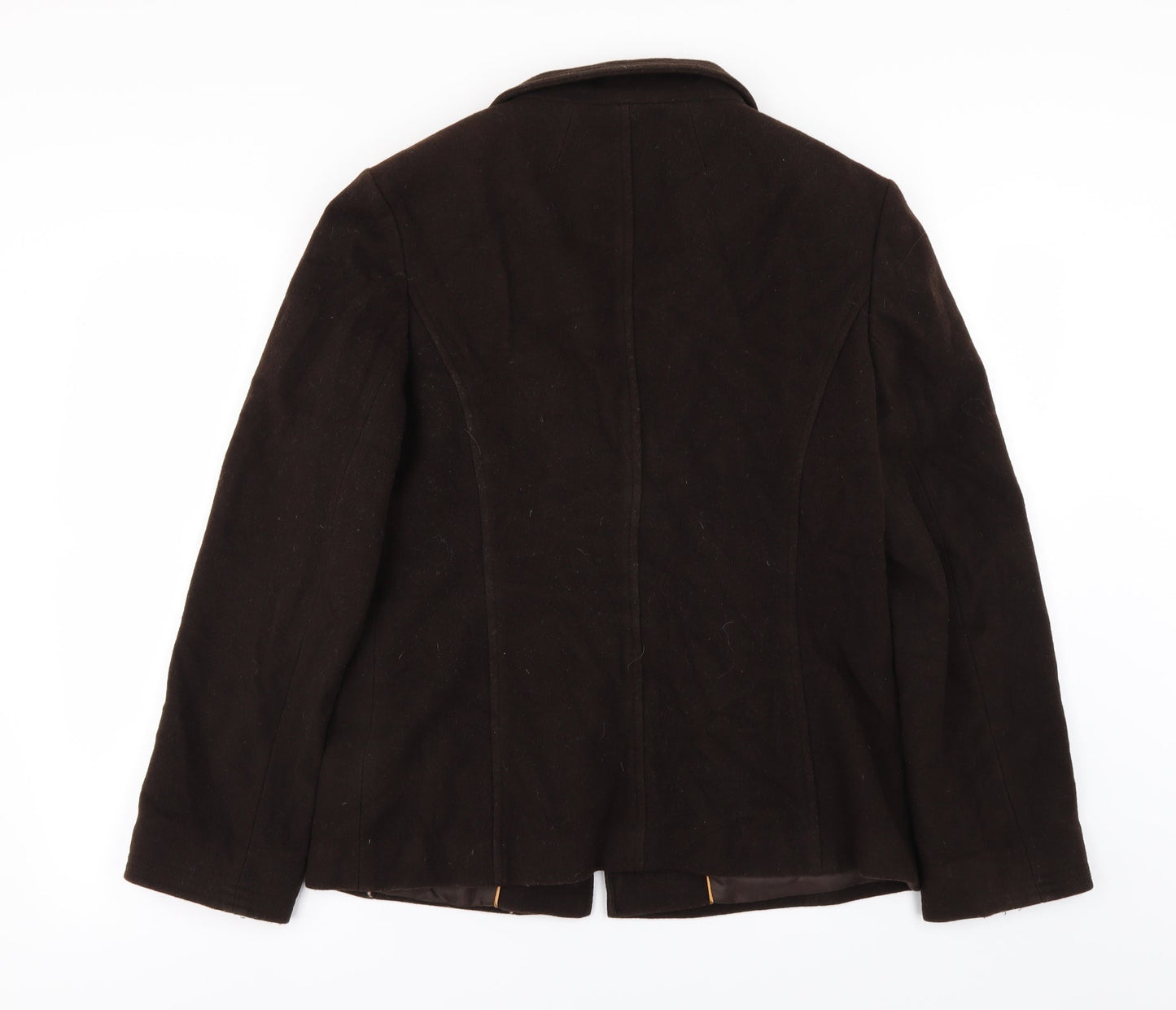 JWF Womens Brown   Jacket Coat Size 12