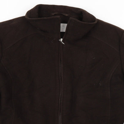 JWF Womens Brown   Jacket Coat Size 12