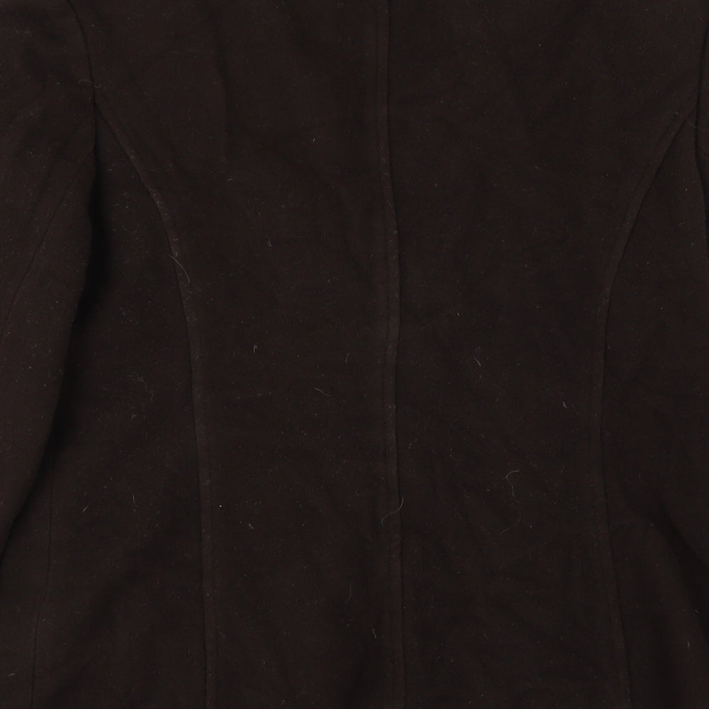 JWF Womens Brown   Jacket Coat Size 12