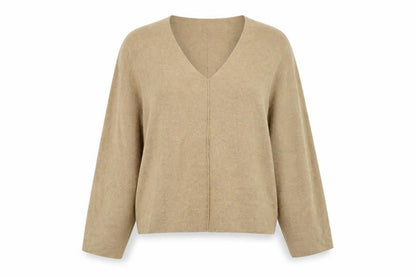 H&M Womens Beige   Pullover Jumper Size S