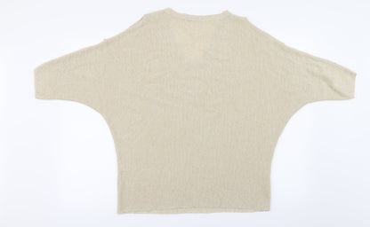 George Womens Beige   Pullover Jumper Size L