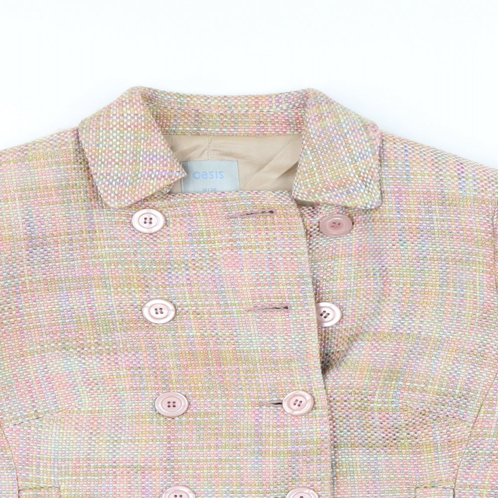 Womens UK Size 10 Oasis Pink Jacket