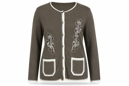 Roman Womens Brown   Cardigan Jumper Size M