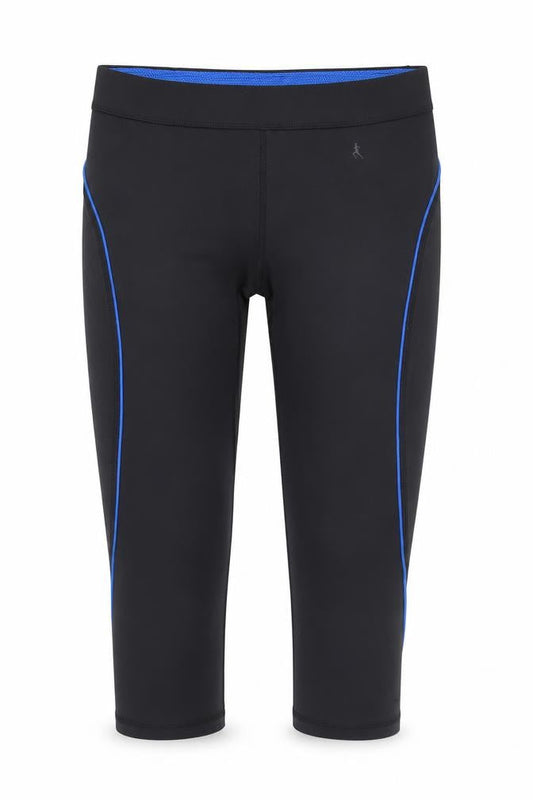 workout Womens Black   Cropped Leggings Size 10