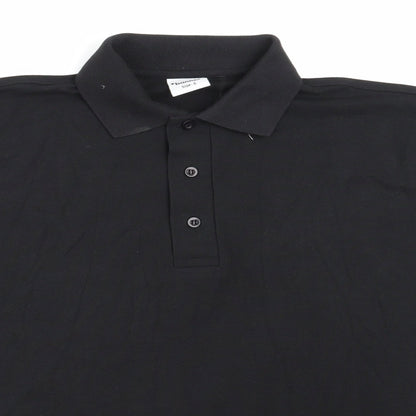 Banner Mens Black    Polo Size S