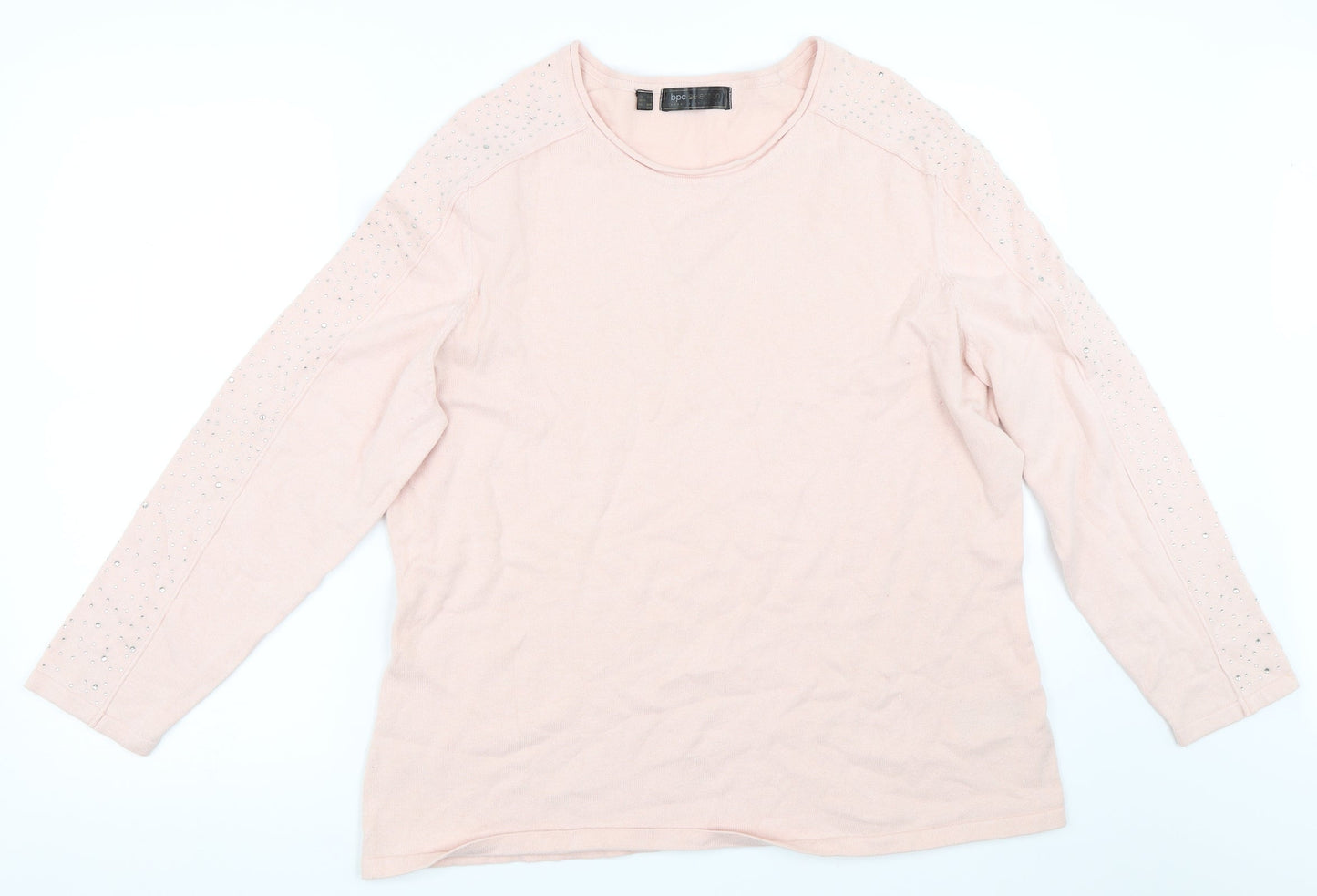 BPC Selection Womens Pink   Pullover Jumper Size L