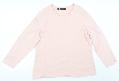 BPC Selection Womens Pink   Pullover Jumper Size L