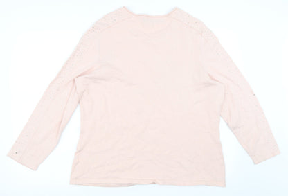 BPC Selection Womens Pink   Pullover Jumper Size L